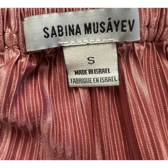 Sabina Musayev Deco Pant in Antique Rose Women's Small - Picture 4 of 8